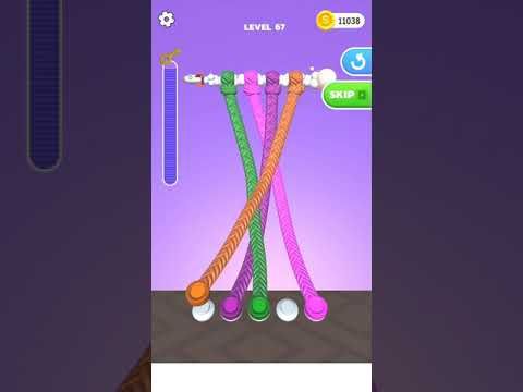 Video guide by Gaming Readdiction: Tangle Master 3D Level 66 #tanglemaster3d