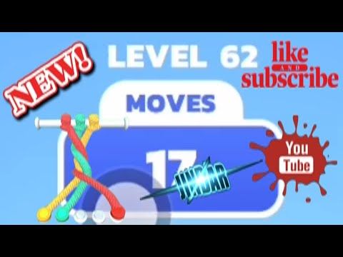 Video guide by JindaR MOBILE GAMES: Tangle Master 3D Level 62 #tanglemaster3d