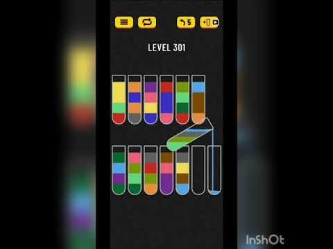Video guide by Mobile Games: Water Sort Puzzle Level 301 #watersortpuzzle
