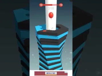 Video guide by RebelYelliex: Stack Ball 3D Level 16 #stackball3d