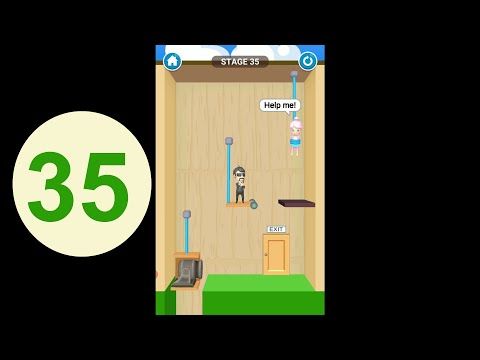 Video guide by Just Awesome: Rescue cut! Level 35 #rescuecut