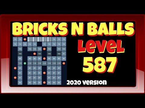 Video guide by Bricks N Balls: Bricks n Balls Level 587 #bricksnballs