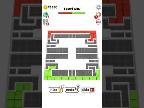 Video guide by Toilet Break Games: Blocks vs Blocks Level 406 #blocksvsblocks