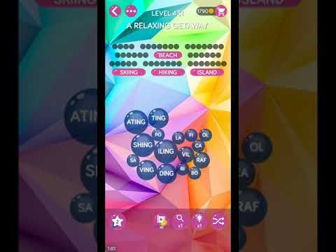 Video guide by ETPC EPIC TIME PASS CHANNEL: Word Pearls Level 431 #wordpearls
