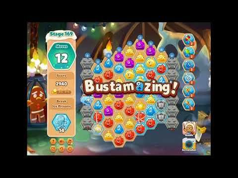 Video guide by fbgamevideos: Monster Busters: Ice Slide Level 169 #monsterbustersice