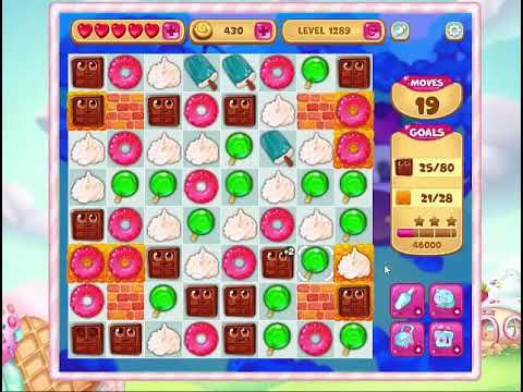 Video guide by Gamopolis: Candy Valley Level 1289 #candyvalley