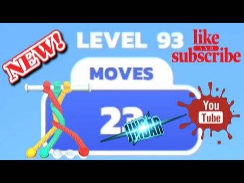 Video guide by JindaR MOBILE GAMES: Tangle Master 3D Level 93 #tanglemaster3d