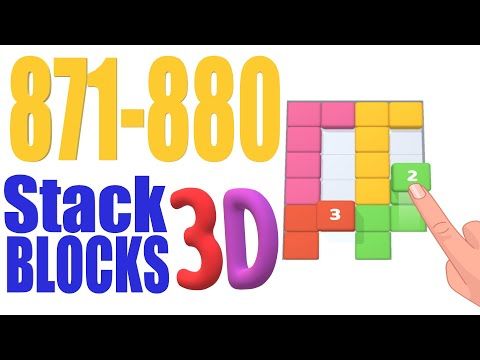 Video guide by Cat Shabo: Stack Blocks 3D Level 871 #stackblocks3d