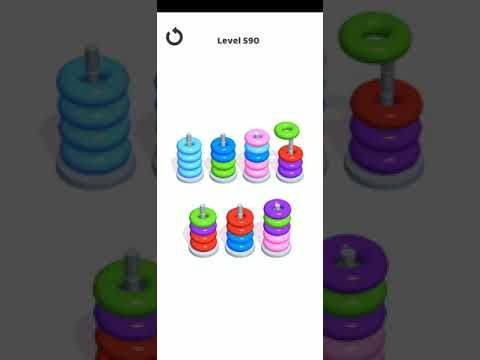 Video guide by Go Answer: Hoop Stack Level 590 #hoopstack