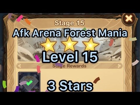 Video guide by Youtuber DMG: AFK Arena Level 15 #afkarena