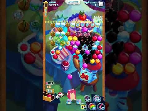 Video guide by IOS Fun Games: Bubble Mania Level 738 #bubblemania