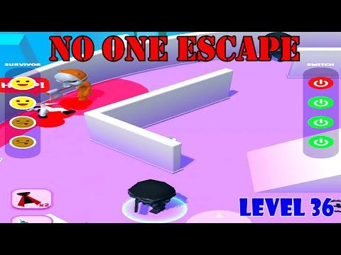 Video guide by ToGy Clips: No One Escape! Level 36 #nooneescape