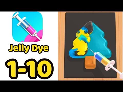 Video guide by Zainu Gamer: Jelly Dye Level 1 #jellydye