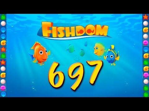 Video guide by GoldCatGame: Fishdom: Deep Dive Level 697 #fishdomdeepdive