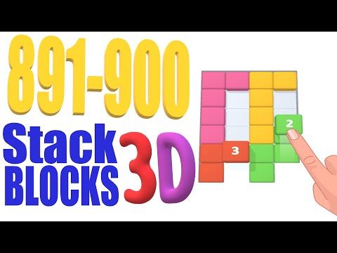 Video guide by Cat Shabo: Stack Blocks 3D Level 891 #stackblocks3d