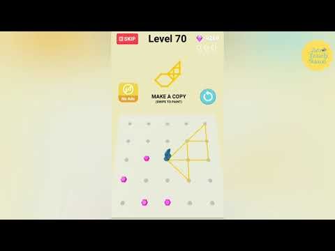 Video guide by Ara Trendy Games: Line Paint! Level 70 #linepaint