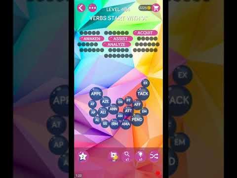 Video guide by ETPC EPIC TIME PASS CHANNEL: Word Pearls Level 484 #wordpearls