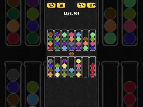 Video guide by Mobile games: Ball Sort Puzzle Level 501 #ballsortpuzzle