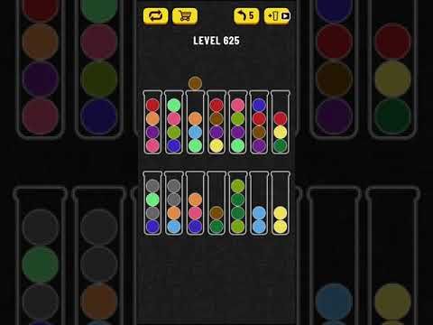 Video guide by Mobile games: Ball Sort Puzzle Level 625 #ballsortpuzzle