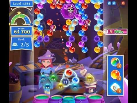 Video guide by skillgaming: Bubble Witch Saga 2 Level 1674 #bubblewitchsaga