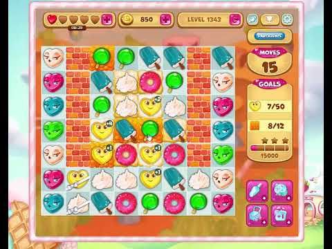Video guide by Gamopolis: Candy Valley Level 1343 #candyvalley