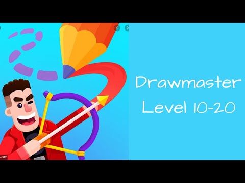 Video guide by Bigundes World: Drawmaster Level 10-20 #drawmaster