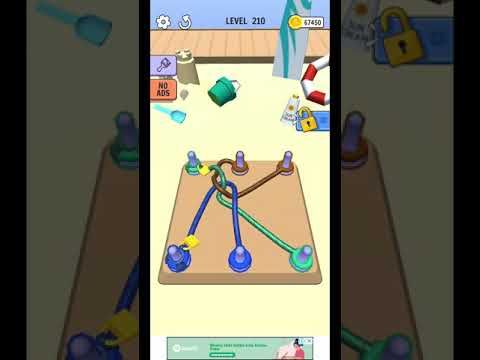 Video guide by Sara's Gaming Solutions: Go Knots 3D Level 210 #goknots3d