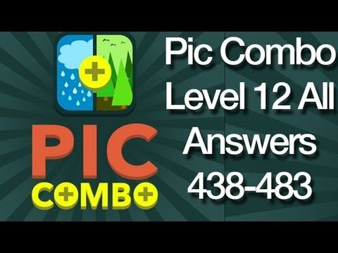 Video guide by AppAnswers: Pic Combo level 438-483 #piccombo