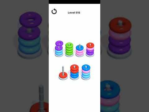 Video guide by Go Answer: Hoop Stack Level 515 #hoopstack