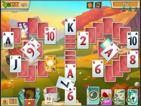 Video guide by Game House: Fairway Solitaire Level 202 #fairwaysolitaire