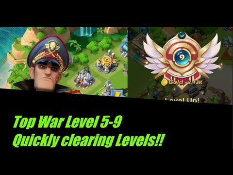 Video guide by CrazyGamer: Top War: Battle Game Level 5-9 #topwarbattle