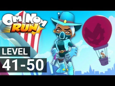 Video guide by GameplayTheory: Om Nom: Run Level 41-50 #omnomrun