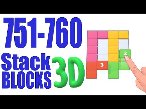 Video guide by Cat Shabo: Stack Blocks 3D Level 751 #stackblocks3d