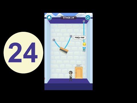 Video guide by Just Awesome: Rescue cut! Level 24 #rescuecut