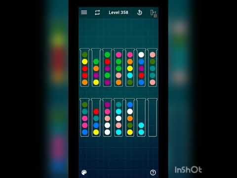 Video guide by Mobile Games: Ball Sort Puzzle Level 358 #ballsortpuzzle