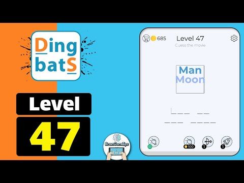 Video guide by BrainGameTips: Dingbats! Level 47 #dingbats