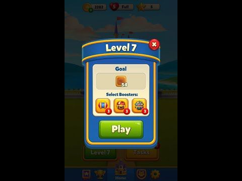 Video guide by Gamebook: Royal Match Level 7 #royalmatch