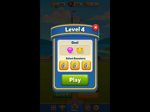 Video guide by Gamebook: Royal Match Level 4 #royalmatch