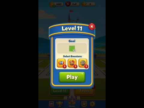 Video guide by Gamebook: Royal Match Level 11 #royalmatch