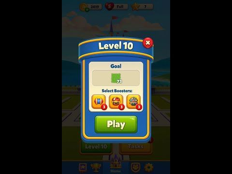 Video guide by Gamebook: Royal Match Level 10 #royalmatch