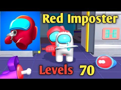 Video guide by Gaming ZAR Channel: Red Imposter Level 70 #redimposter