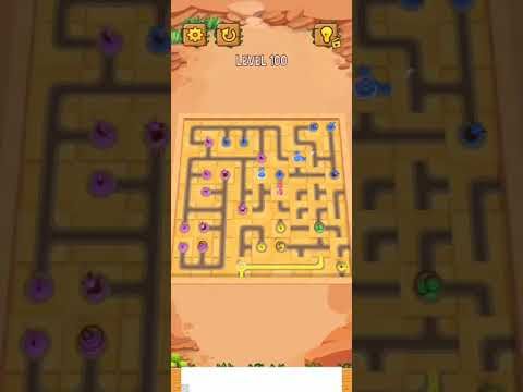 Video guide by Chaker Gamer: Water Connect Puzzle Level 100 #waterconnectpuzzle