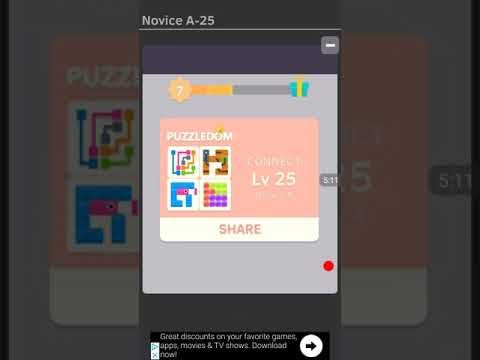 Video guide by Game zone18: Puzzledom Level 25 #puzzledom