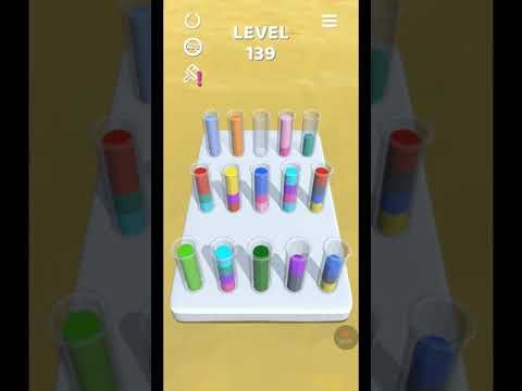 Video guide by Glitter and Gaming Hub: Sort It 3D Level 139 #sortit3d