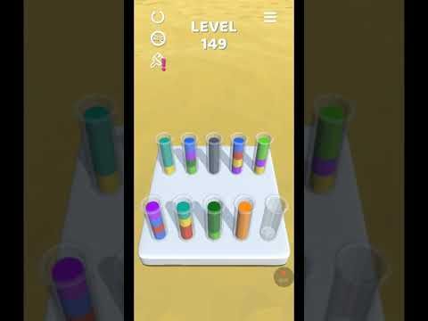 Video guide by Glitter and Gaming Hub: Sort It 3D Level 149 #sortit3d
