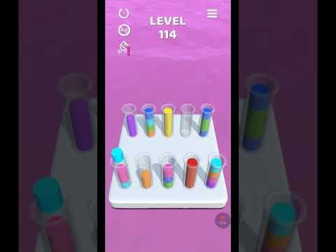 Video guide by Glitter and Gaming Hub: Sort It 3D Level 114 #sortit3d