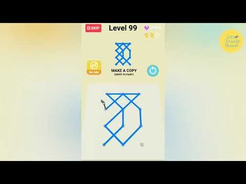 Video guide by Ara Trendy Games: Line Paint! Level 100 #linepaint