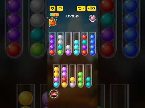 Video guide by Gaming ZAR Channel: Ball Sort Puzzle 2021 Level 43 #ballsortpuzzle