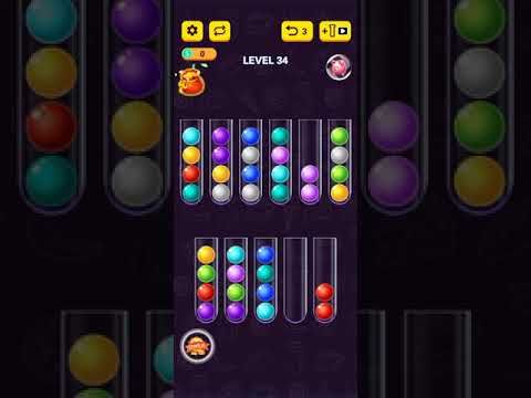 Video guide by Gaming ZAR Channel: Ball Sort Puzzle 2021 Level 34 #ballsortpuzzle