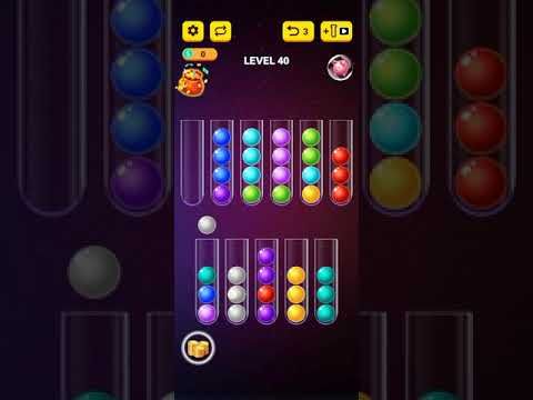 Video guide by Gaming ZAR Channel: Ball Sort Puzzle 2021 Level 40 #ballsortpuzzle